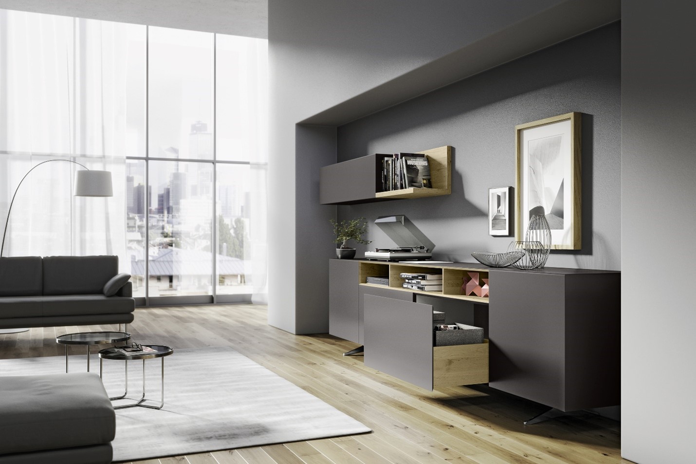 Upper Canada Brand Hettich   Modern Living Room Hettich 